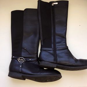 Black Michael Kors boots
